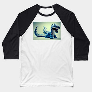 Cute Wool Art Dragon 14 of 20 Designs Baseball T-Shirt